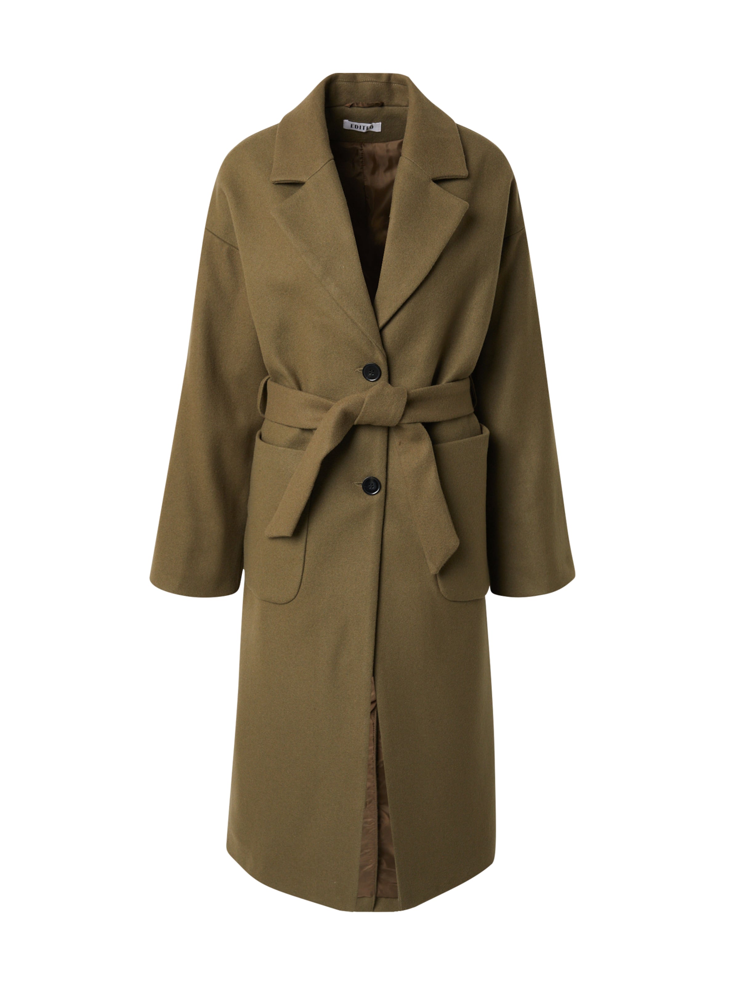 EDITED Between-Seasons Coat 'Santo' in Green: front