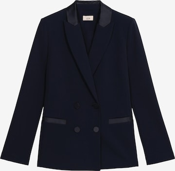 Blazer di oltre in blu: frontale