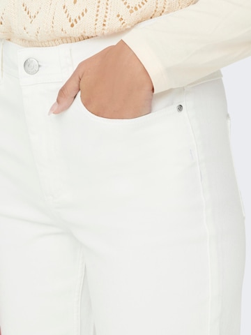 JDY Flared Jeans 'FLORA' in Weiß