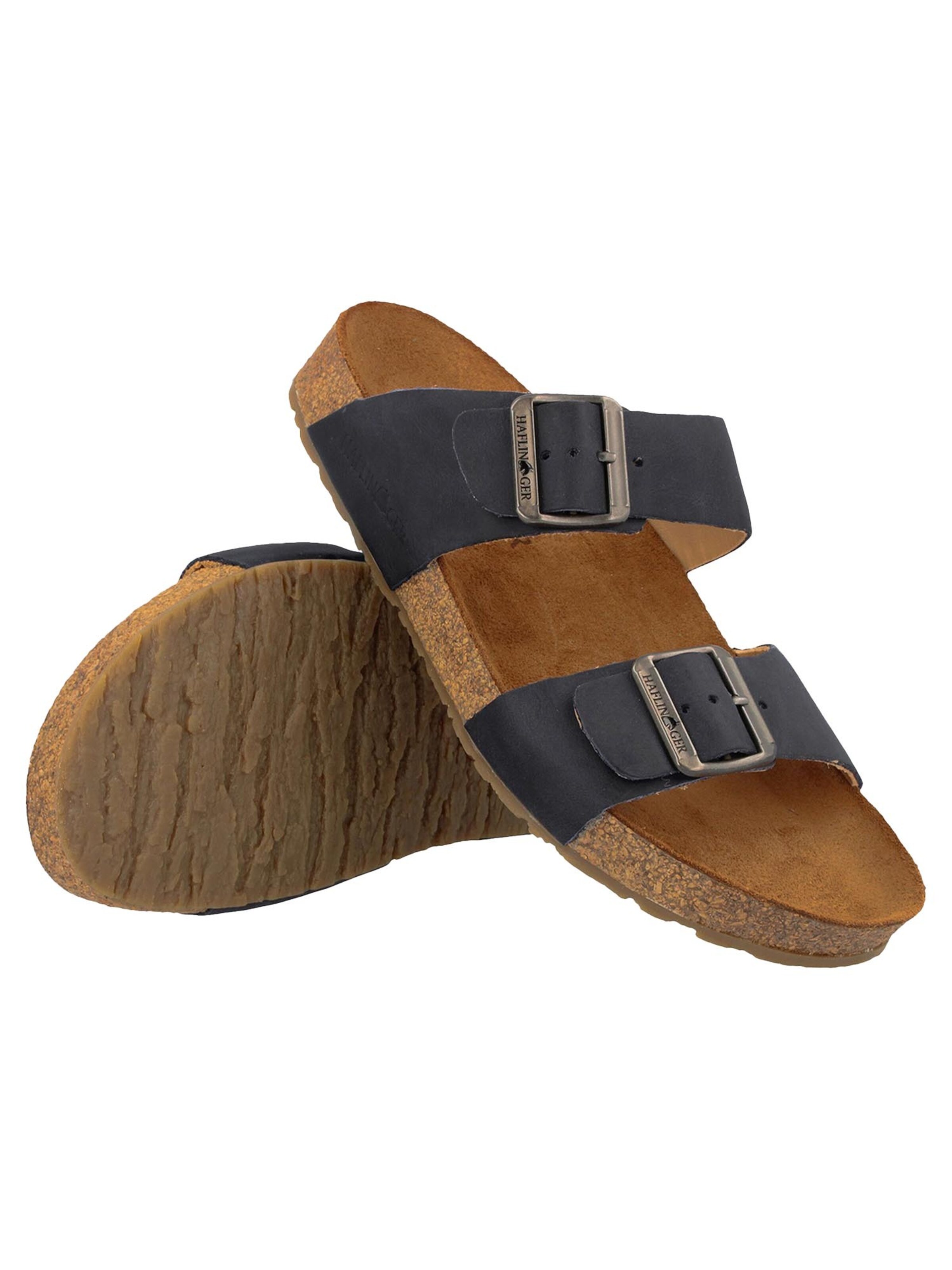 HAFLINGER Mule 'Bio Andrea' in Blue