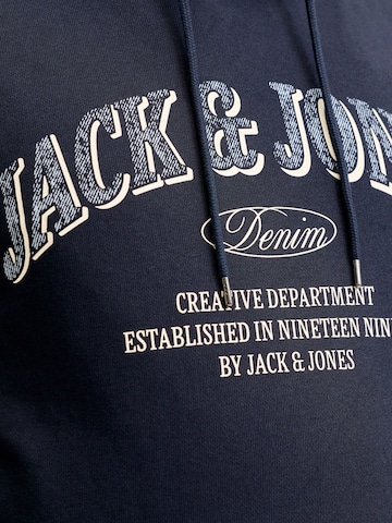 Jack & Jones Plus - Sudadera 'JJEDENVER' en azul