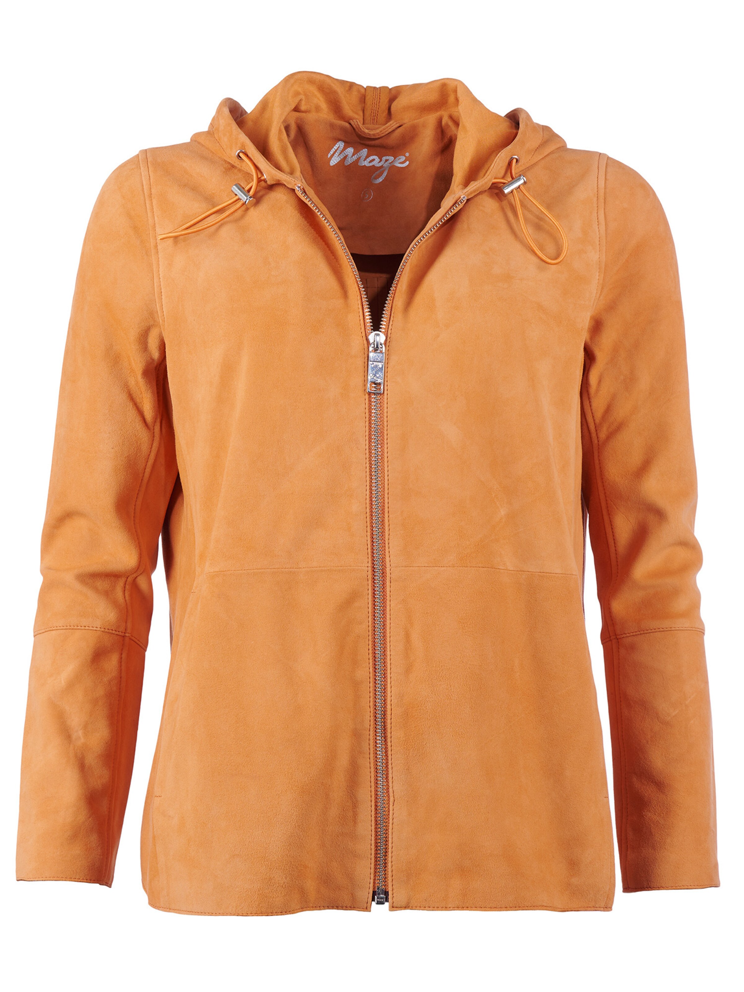 Maze Jacke in Orange: Vorderseite