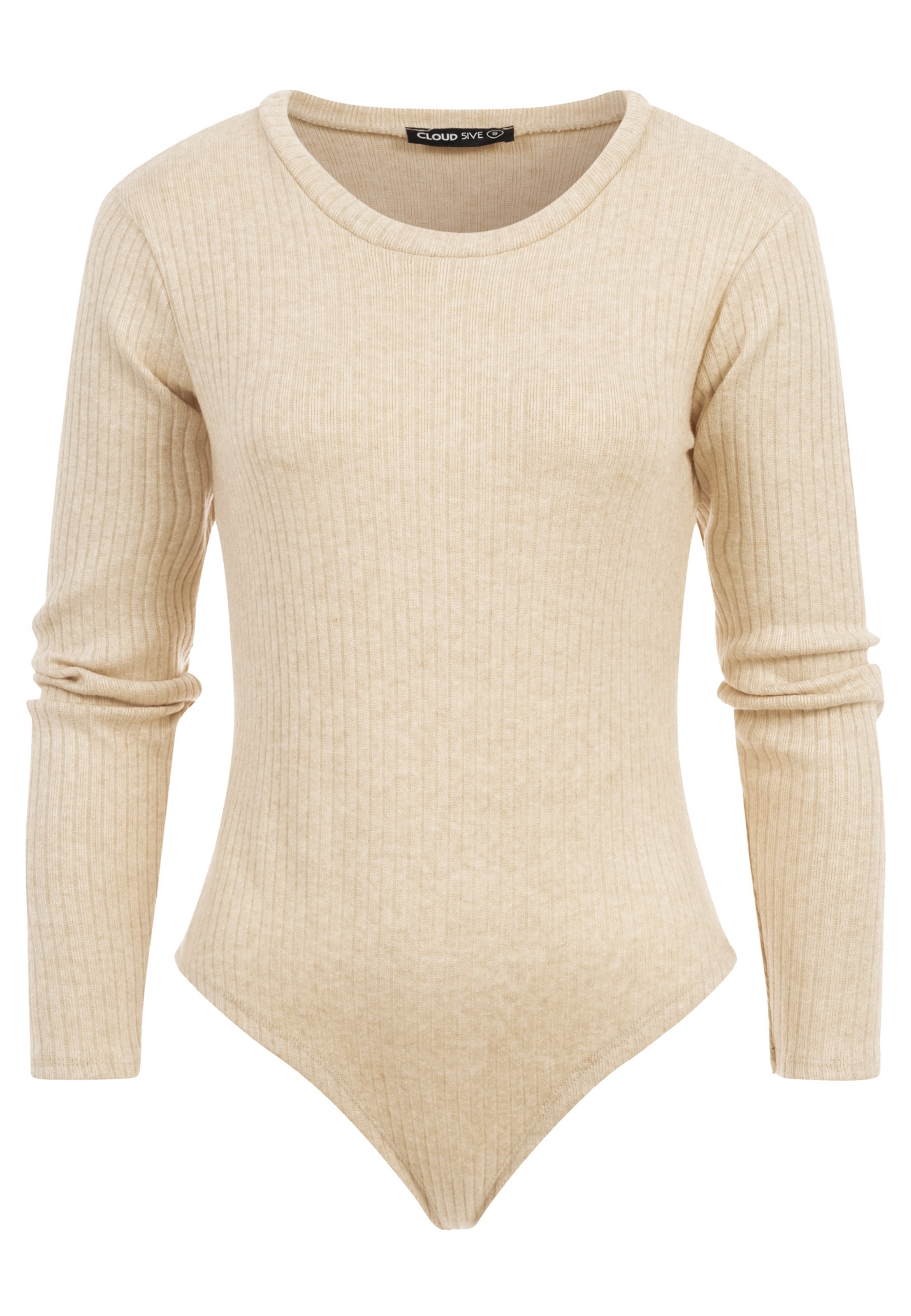 Shirtbody Cloud5ive en beige : devant
