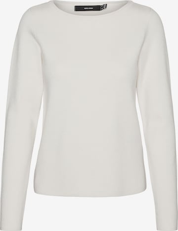 Pull-over 'Gold Needle' VERO MODA en beige : devant