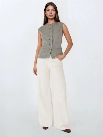 Hiccup Anzugweste in Beige
