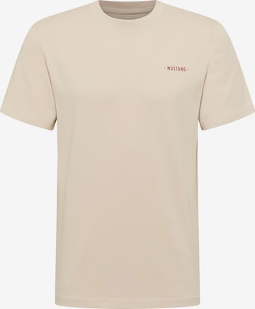 MUSTANG Shirt 'Austin' in Beige: Vorderseite