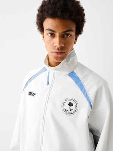 Bershka Between-season jacket in White