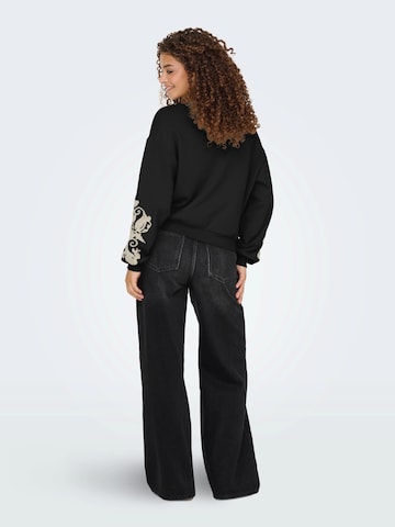 Sweat-shirt 'ONLBROOKLYN' ONLY en noir