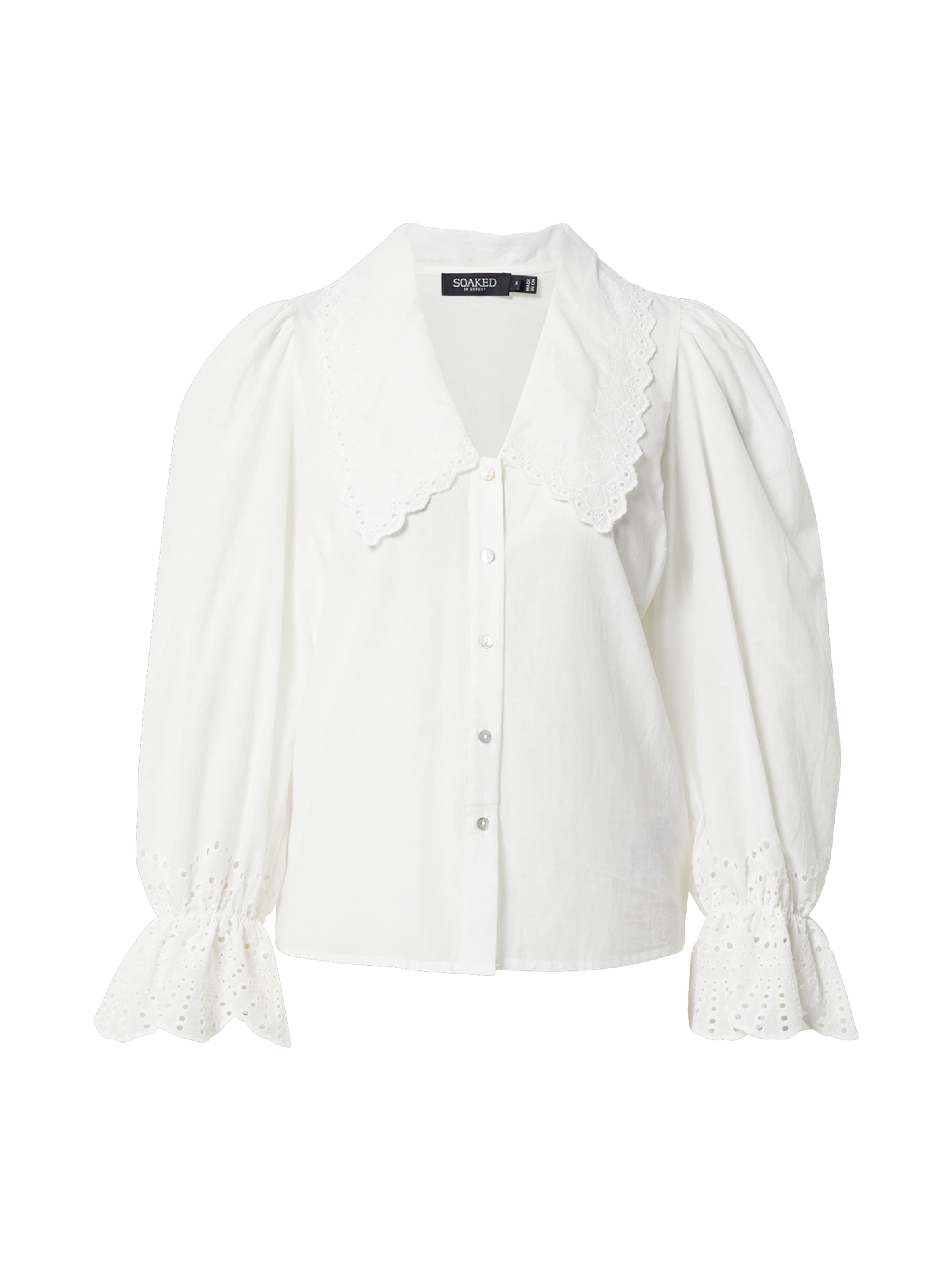 Abbigliamento nepxi SOAKED IN LUXURY Camicia da donna Kathlin in Bianco 