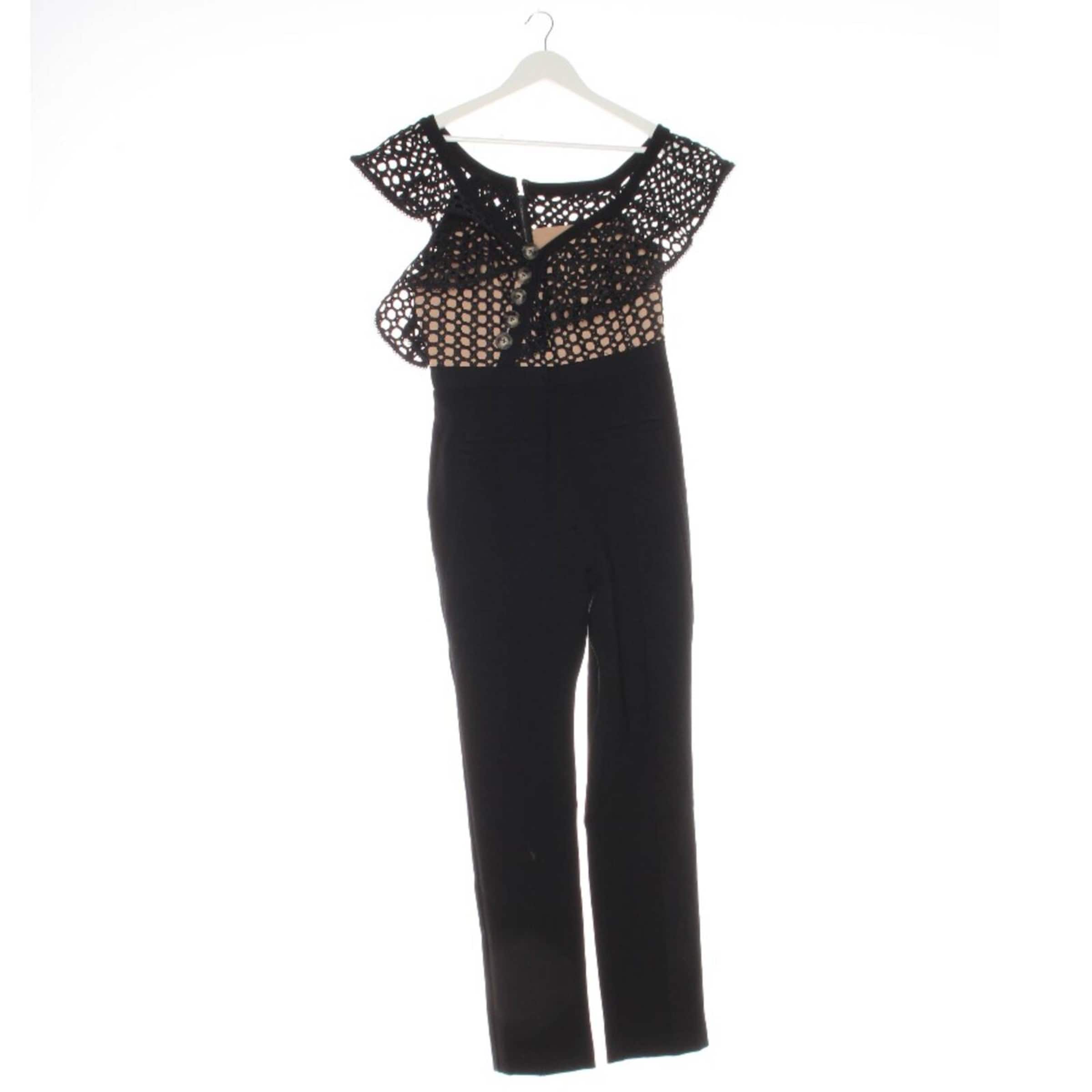 self-portrait Jumpsuit in S in Brown: front