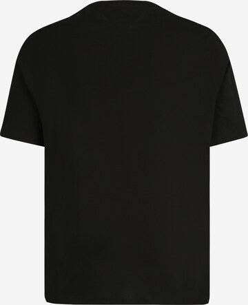 Tommy Hilfiger Big & Tall T-Shirt 'NEW YORK' in Schwarz