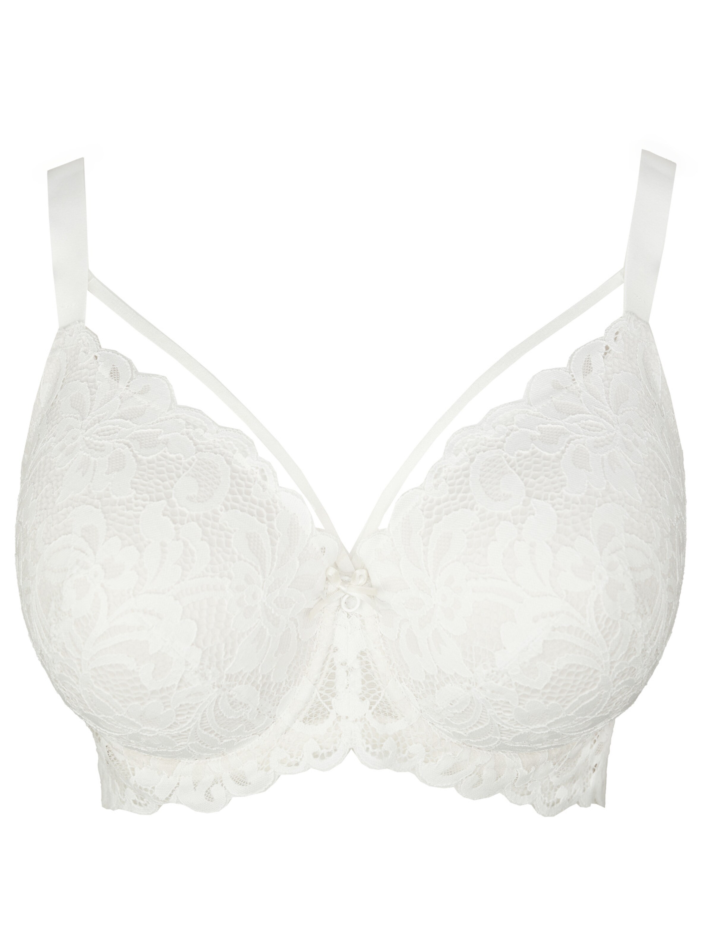 SugarShape T-Shirt BH 'True Luna' in Weiß