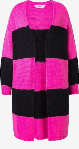 Angel of Style Strickjacke in Lila: Vorderseite