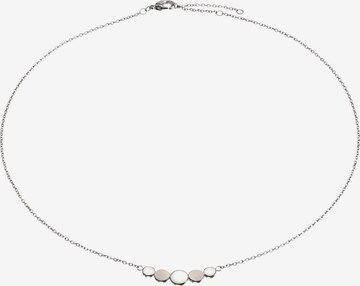 Boccia Titanium Necklace in Silver: front