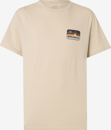 BILLABONG Тениска 'Range' в бежово: отпред