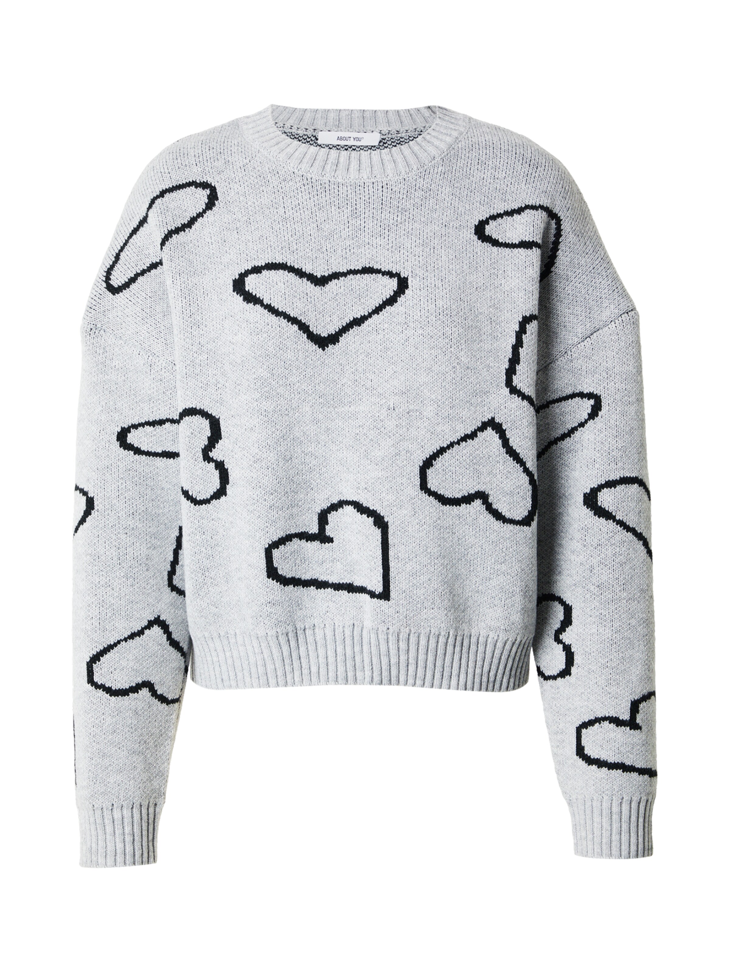 ABOUT YOU Tröja 'Roberta' i grå: framsida
