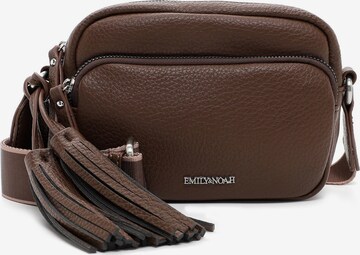 Emily & Noah Crossbody Bag 'Nadine' in Brown: front