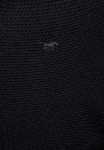 MUSTANG Strickjacke 'Escondido' in Schwarz