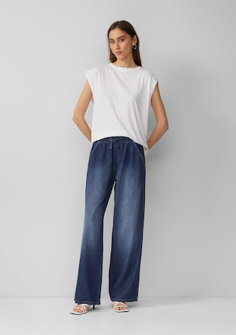 QS Loosefit Jeans in Blau