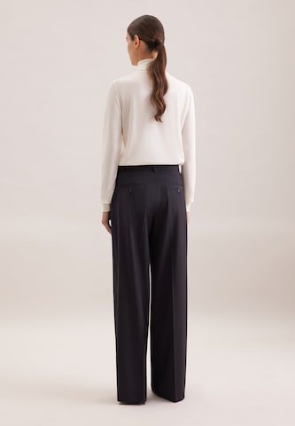 Regular Pantalon à plis 'August Drop 252' SEIDENSTICKER en bleu