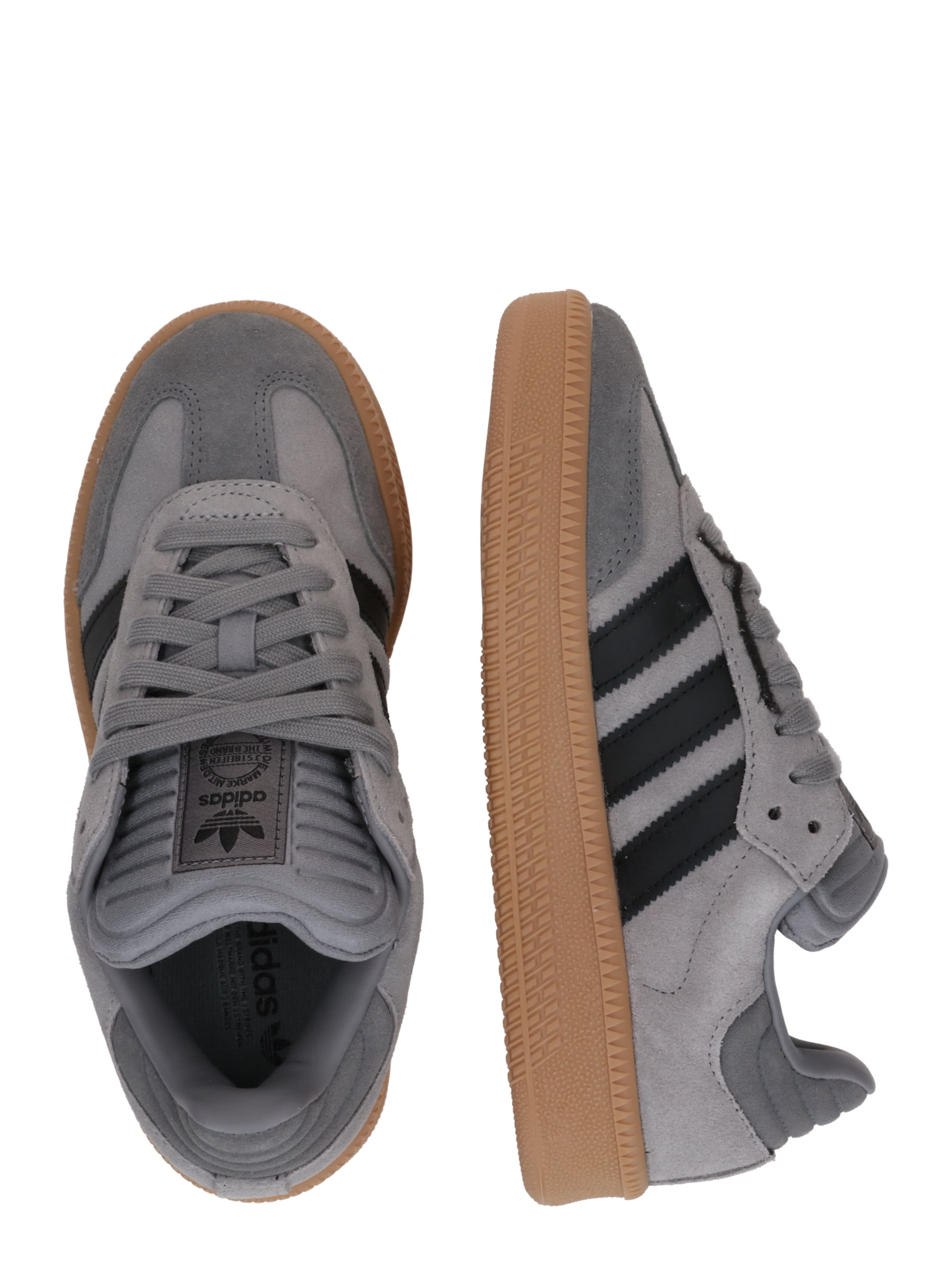 ADIDAS ORIGINALS Сникърси 'SAMBA' в сиво