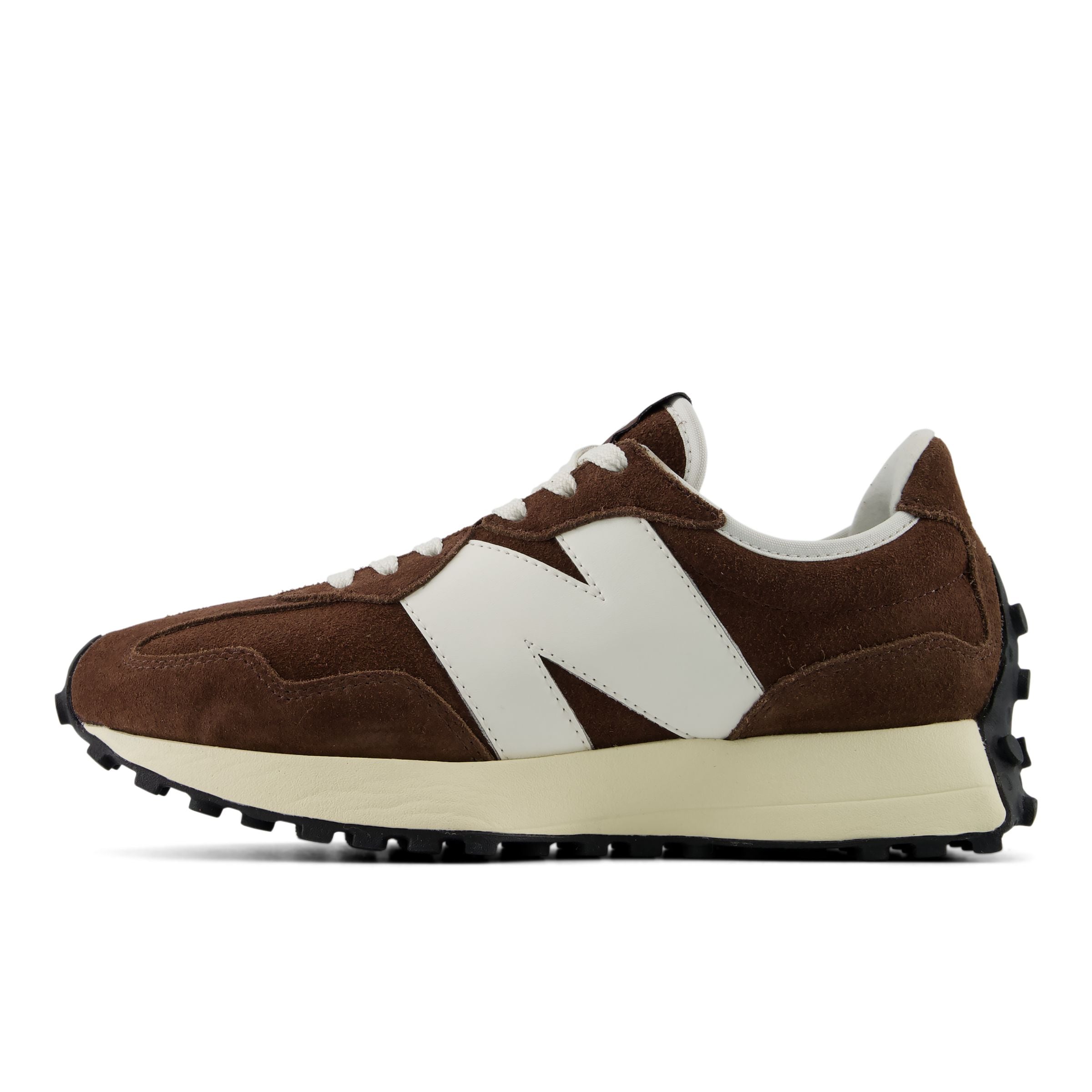 Sneaker bassa '327' di new balance in marrone