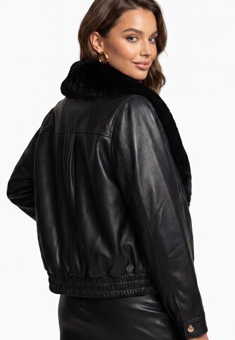 Veste mi-saison faina en noir