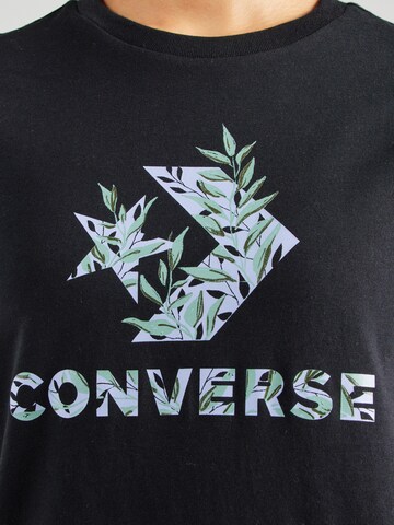 CONVERSE Shirt in Zwart