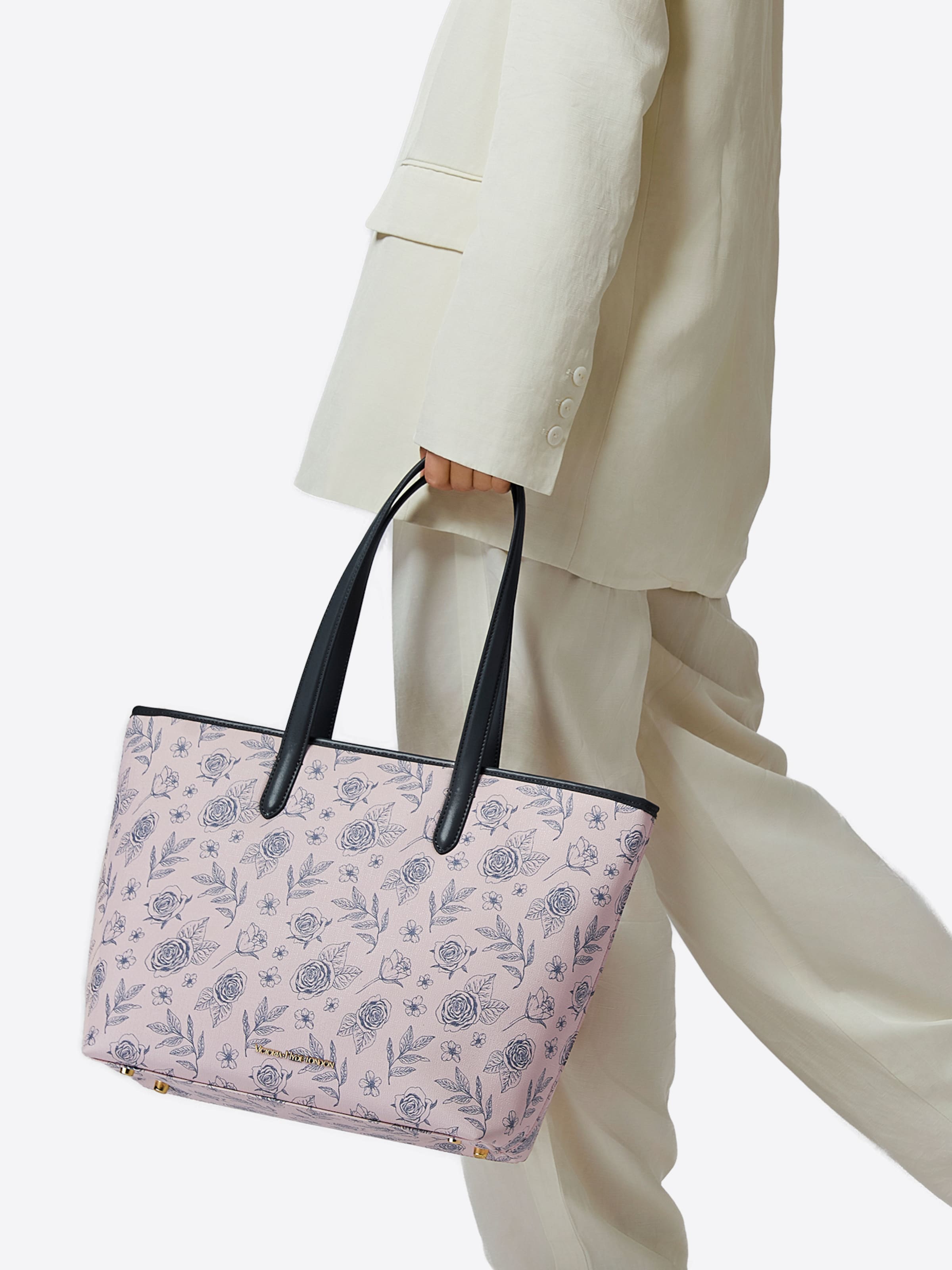 Borsa a mano ' Yoana' di Victoria Hyde in rosa: frontale