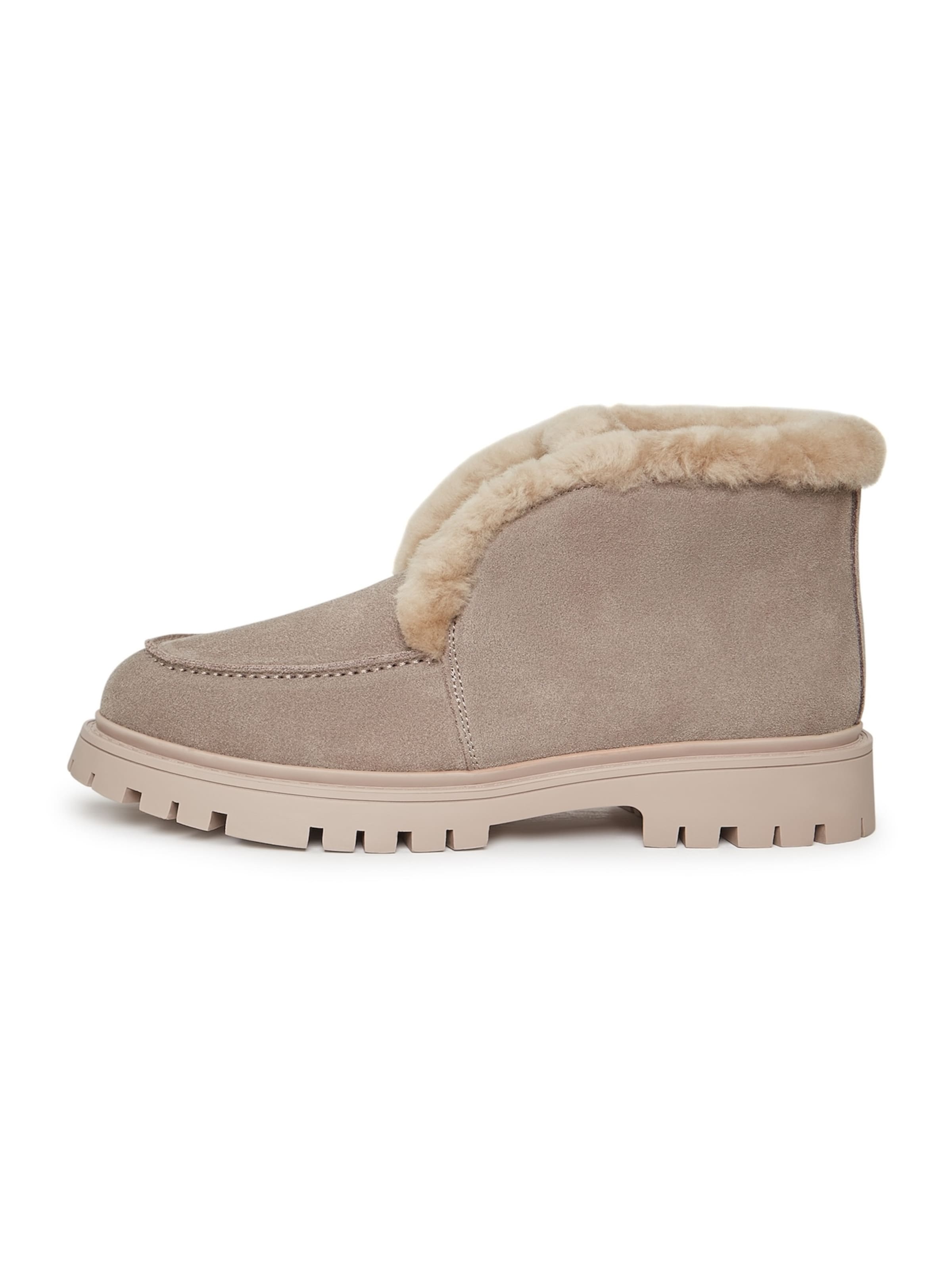 CESARE GASPARI Stiefel in Beige