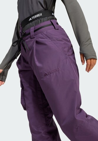 Regular Pantalon de sport 'Xploric' ADIDAS TERREX en violet