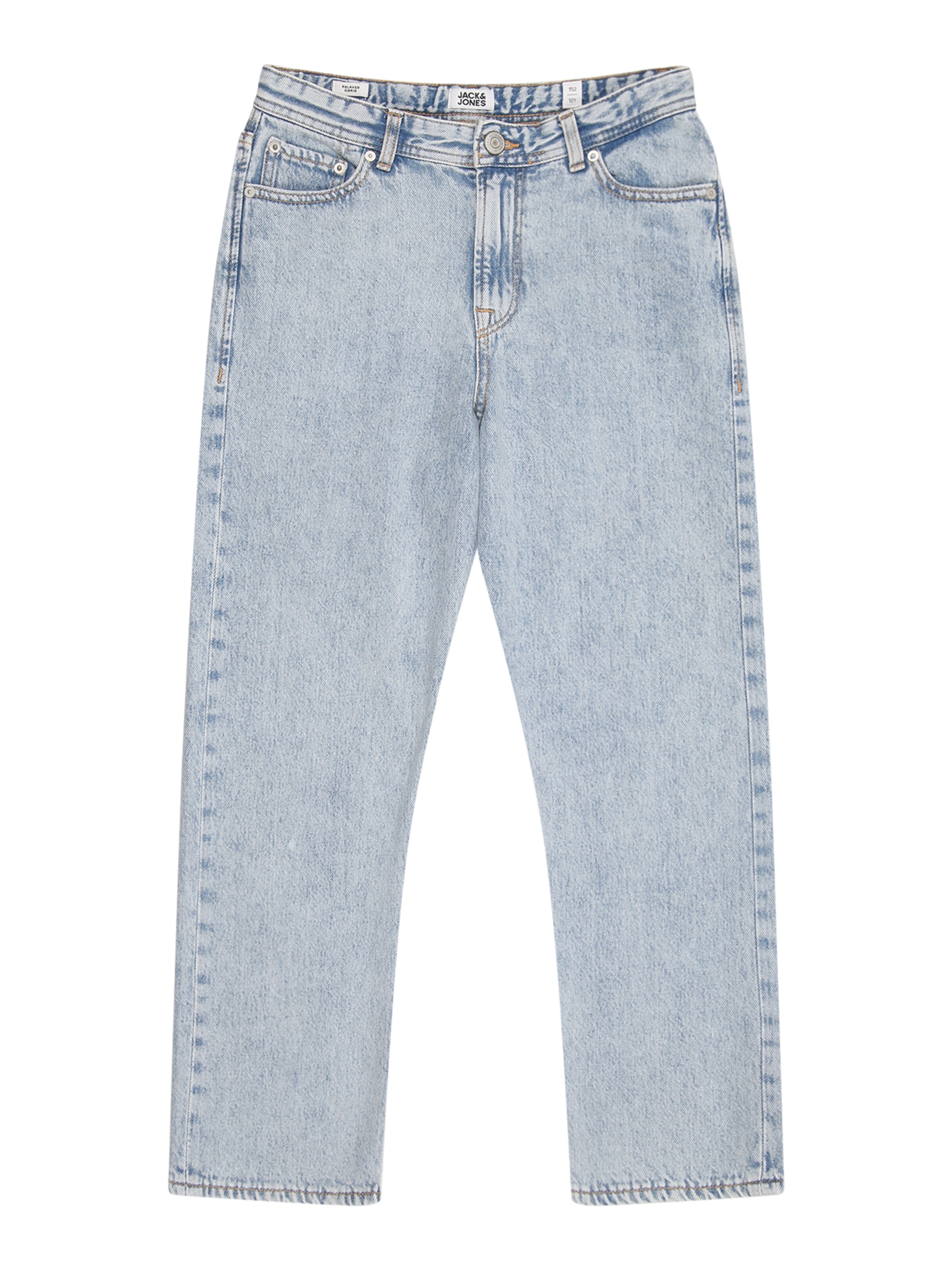 Jack & Jones Junior Szabványos Farmer 'JJIChris JJOriginal' - kék: elől