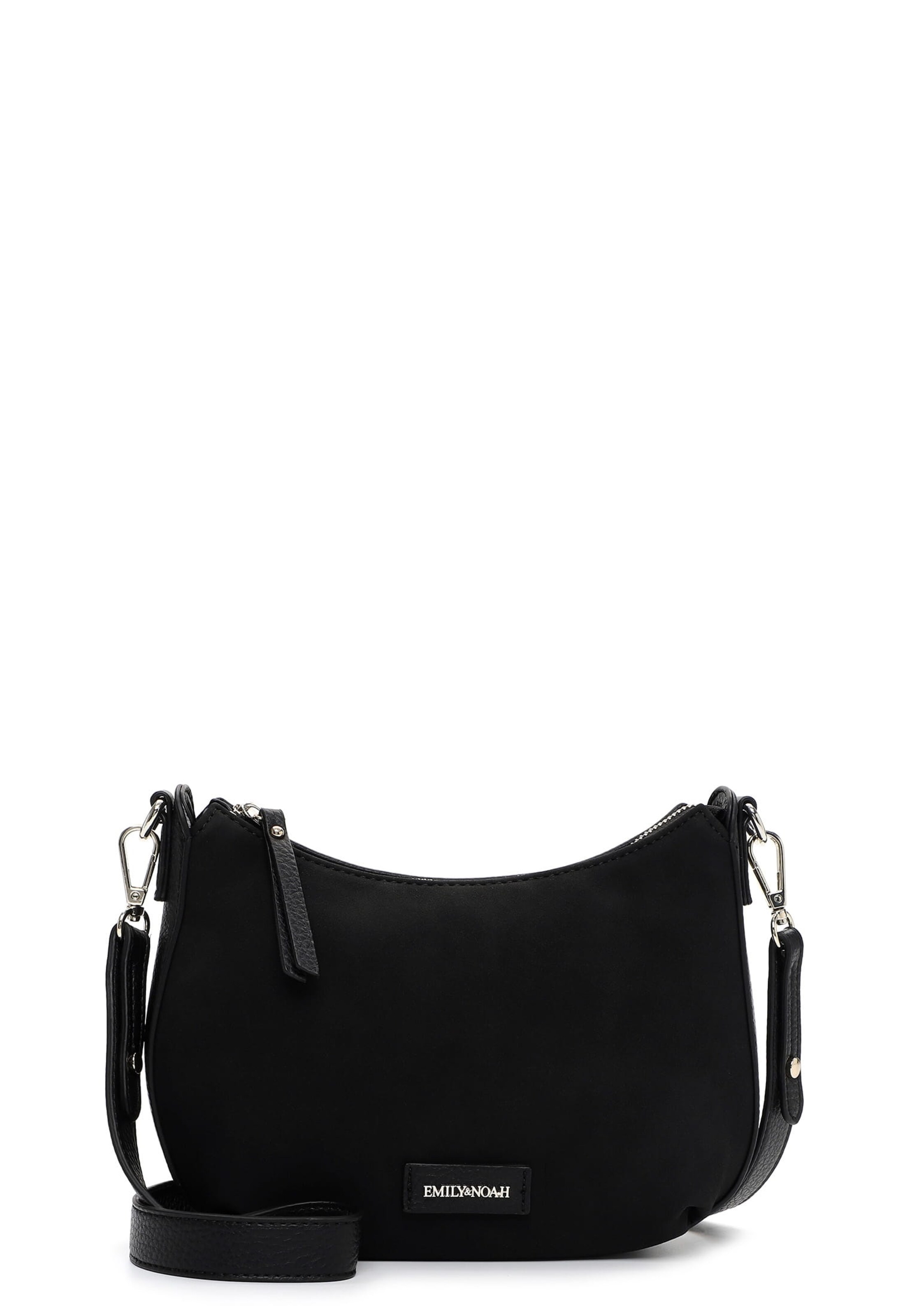 Borsa a tracolla 'Jeanna' di Emily & Noah in nero: frontale