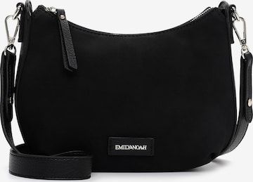 Borsa a tracolla 'Jeanna' di Emily & Noah in nero: frontale