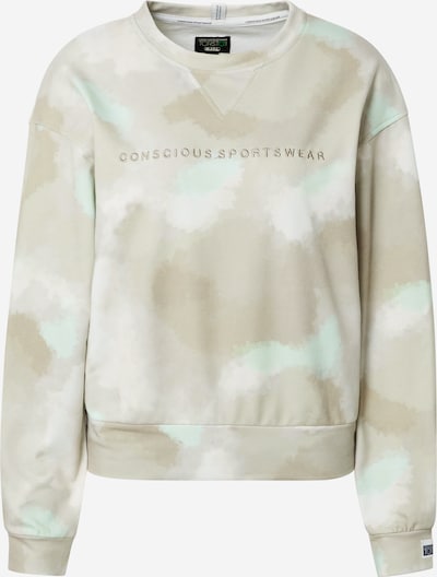 Torstai Sweatshirt 'MERIDA' in beige / hellbeige / pastellgrün / schwarz / weiß, Produktansicht
