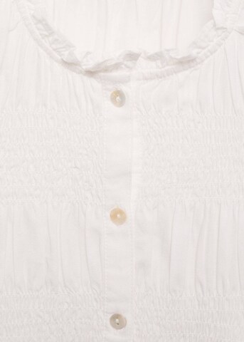 MANGO TEEN Bluse in Weiß