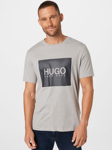 HUGO Red Shirt 'Dolive' in Grey: front
