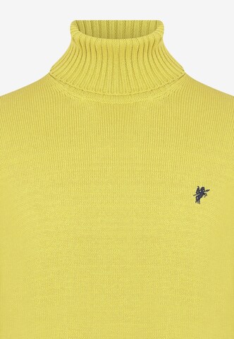 Pull-over 'Jason' DENIM CULTURE en jaune