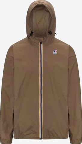 K-Way Übergangsjacke 'K-WAY 4.0 CLAUDE' in Braun: Vorderseite