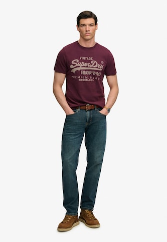 Superdry & Co - Camiseta 'CLASSIC' en rojo