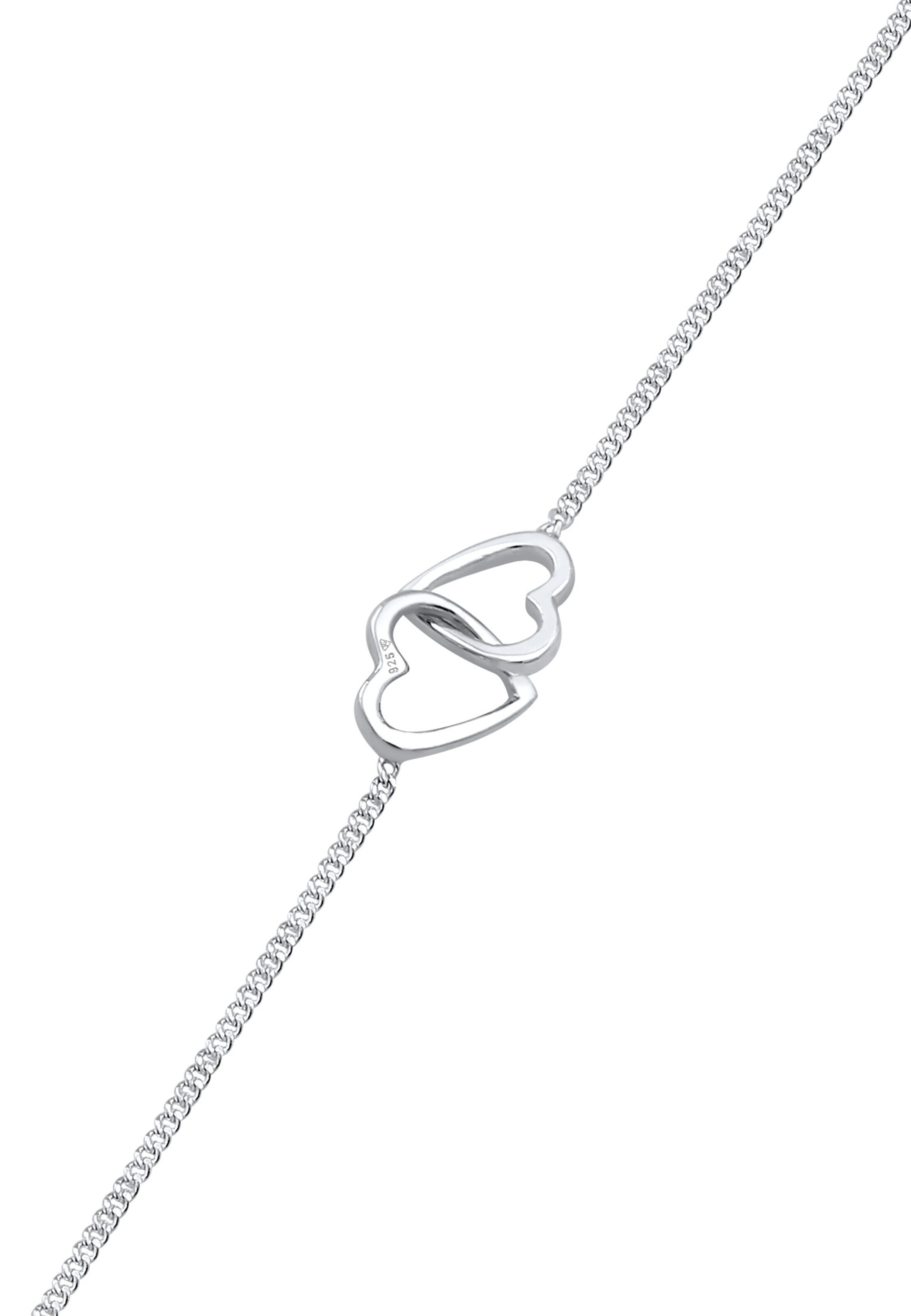 ELLI Náramek 'Doppelherz' – stříbrná