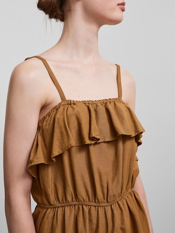 PIECES Jumpsuit 'Unna' in Brown