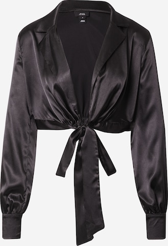 River Island Blouse in Zwart: voorkant