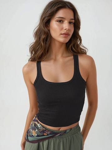 Busem - Top em preto: frente