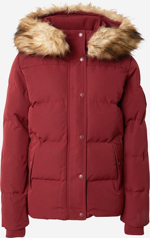 Veste d’hiver 'Everest' Superdry en rouge : devant