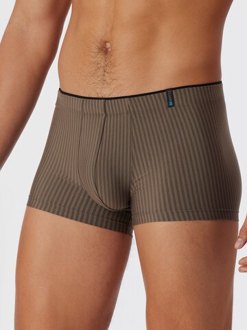 SCHIESSER Boxershorts ' Long Life Soft ' in Grijs: voorkant