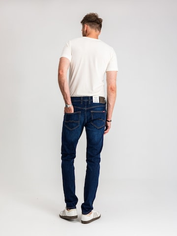 Tapered Jeans di MUSTANG in blu
