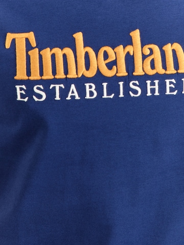 TIMBERLAND Majica 'ESTABLISHED 1973' | modra barva