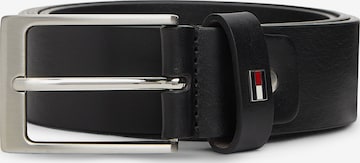 TOMMY HILFIGER Belt 'LAYTON' in Black: front