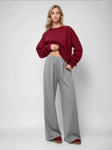 Hiccup Wide Leg Hose in Grau